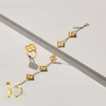 دستبند-طلا-طرح-ونکلیف-مجموعه