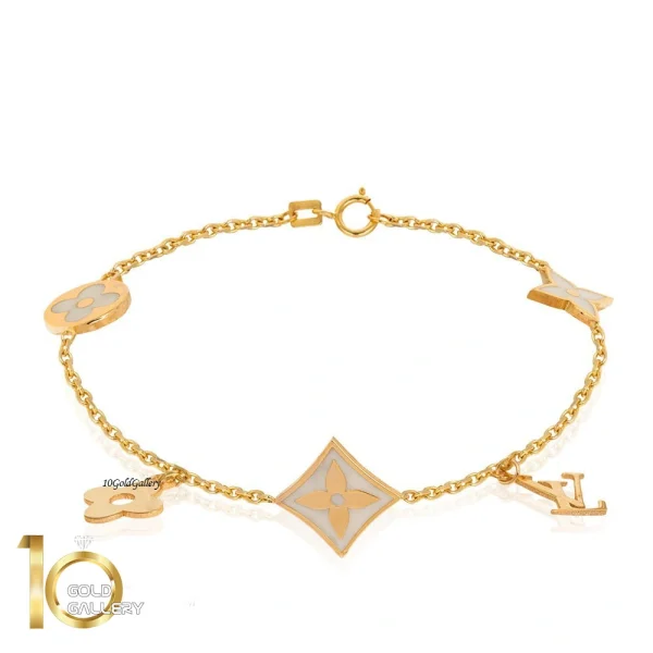 دستبند-لویی-ویتون-با-میناکاری