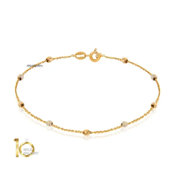 دستبند-طلا-با-گوی-البرنادو