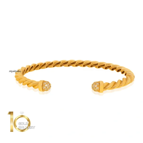 دستبند-طلا-طرح-دیوید-یورمن-باریک