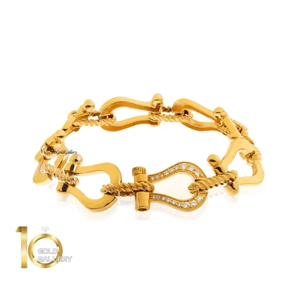 دستبند-فرد-طرح-نگین-دار