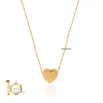 گردنبند-قلب-ساده-بی-مدل