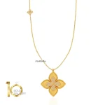 گردنبند-رو-لباسی-طلا-طرح-روبرتو-کویین