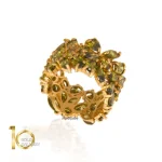 انگشتر-طلا-پهن-سبز-پیرینت