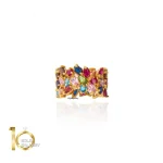 انگشتر-طلا-پهن-مولتی-کالر-از-بالا