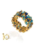 انگشتر-پهن-سنگ-یاقوت-کبود-ابی