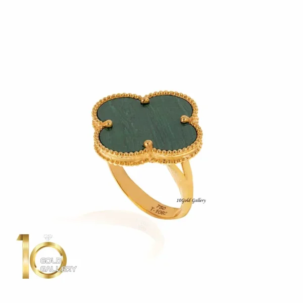 انگشتر-ون-کلیف-با-سنگ-سبز