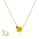 گردنبند-طلای-کودک-طرح-ستاره-طلایی