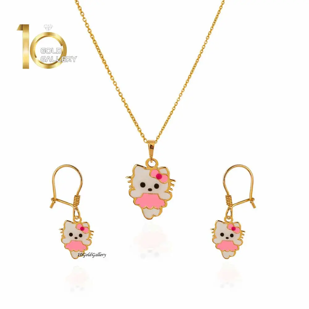 KS113-نیم-ست-کودک-طرح-کیتی نیم-ست-کودک-طرح-کیتی