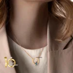 گردنبند-طلا-طرح-پرستو