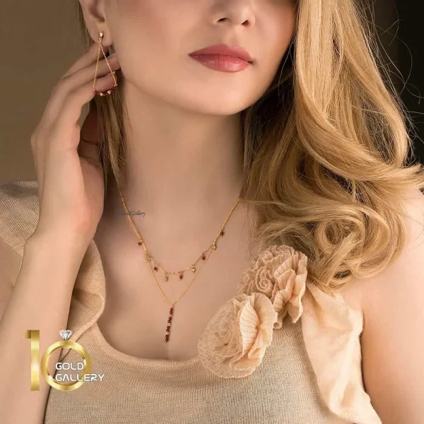 گوشواره-طلا-دست-ساز-دونه-سرخ-مدل