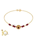 دستبند-طلا-زنانه-دست-ساز-طرح-انار-کالکشن-یلدا