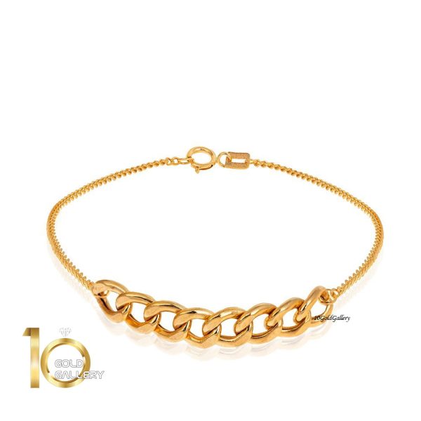 دستبند طلا زنانه کارتیر کد CB416