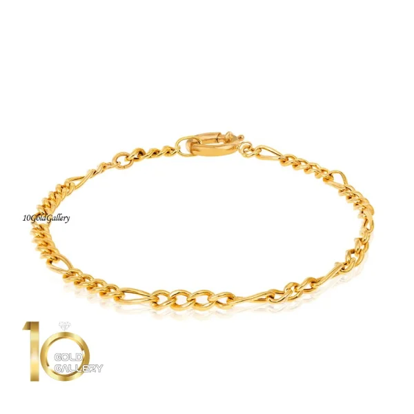 دستبند-طلا-طرح-فیگارو