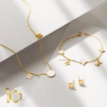 دستبند-طلا-طرح-لویی-ویتون