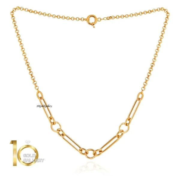 گردنبند-ترکیبی-طلا