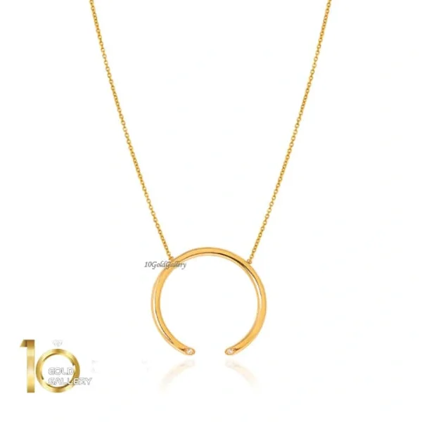 گردنبند-زنانه-هندسی-دایره