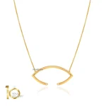 گردنبند-زنانه-هندسی-طرح-چشم