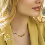 گردنبند-طلا-زنانه-طرح-کارتیر-کد-مدل