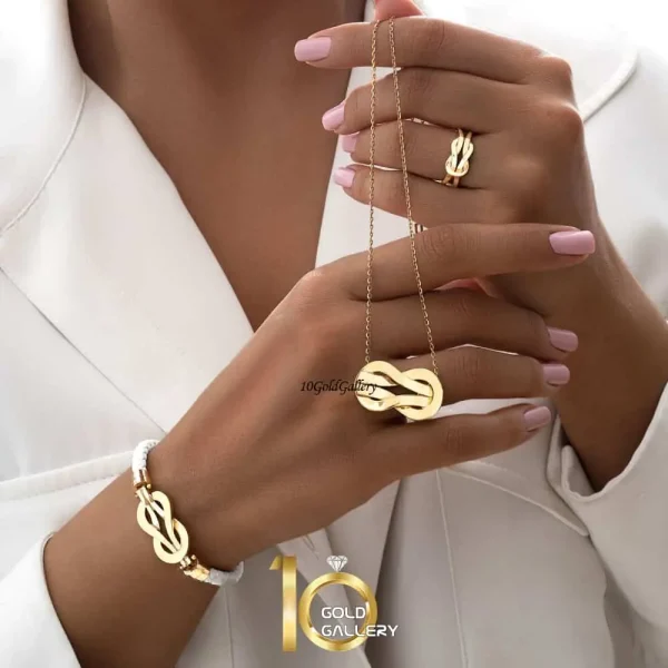 گردنبند-طلا-طرح-فرد