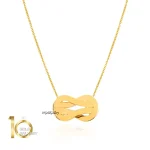 گردنبند-طلا-طرح-فرد-