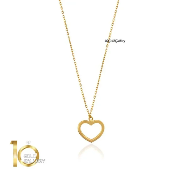 گردنبند-طلا-طرح-قلب