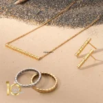 گردنبند طلا طرح شوپارد مدل ساده