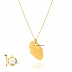 گردنبند-طلا-طرح-چیپسی-دایره-ای