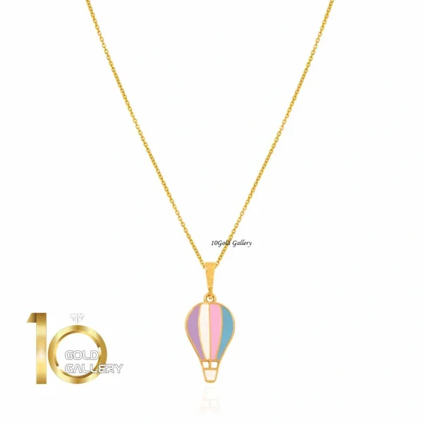 آویز طلا کودک طرح بالن