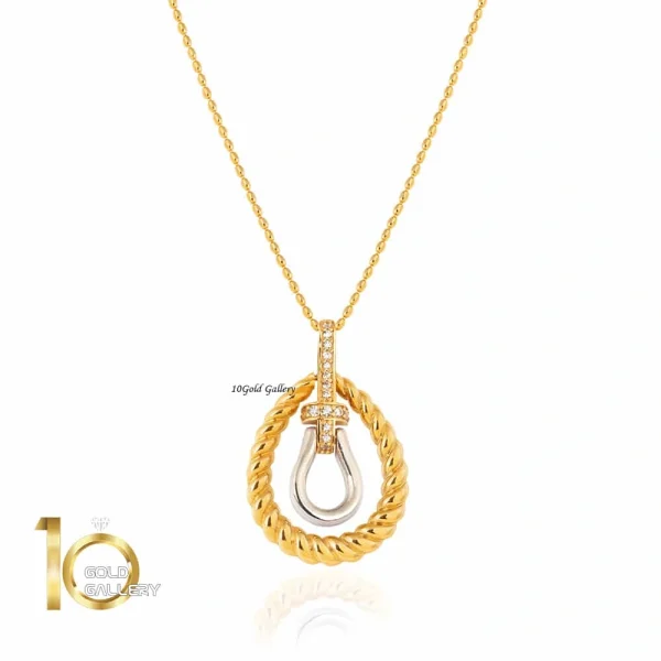 کردنبند-طلا-طرح-داینامیک