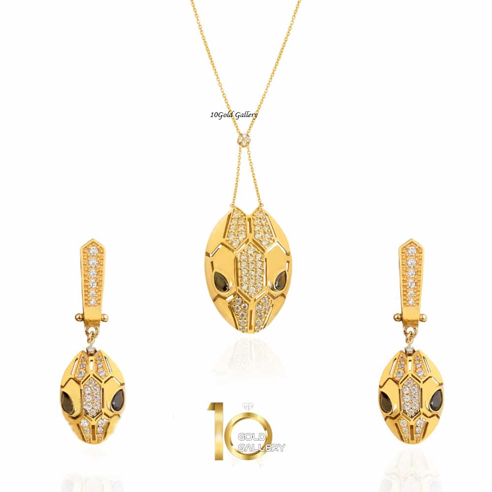 1000x8e8a4cba573b1dbe678d37002e15f6b85c33a738 copy-min نیم ست طلا طرح بولگاری مدل سرپنتی کد CS357