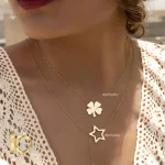 گردنبند-طلا-طرح-ستاره