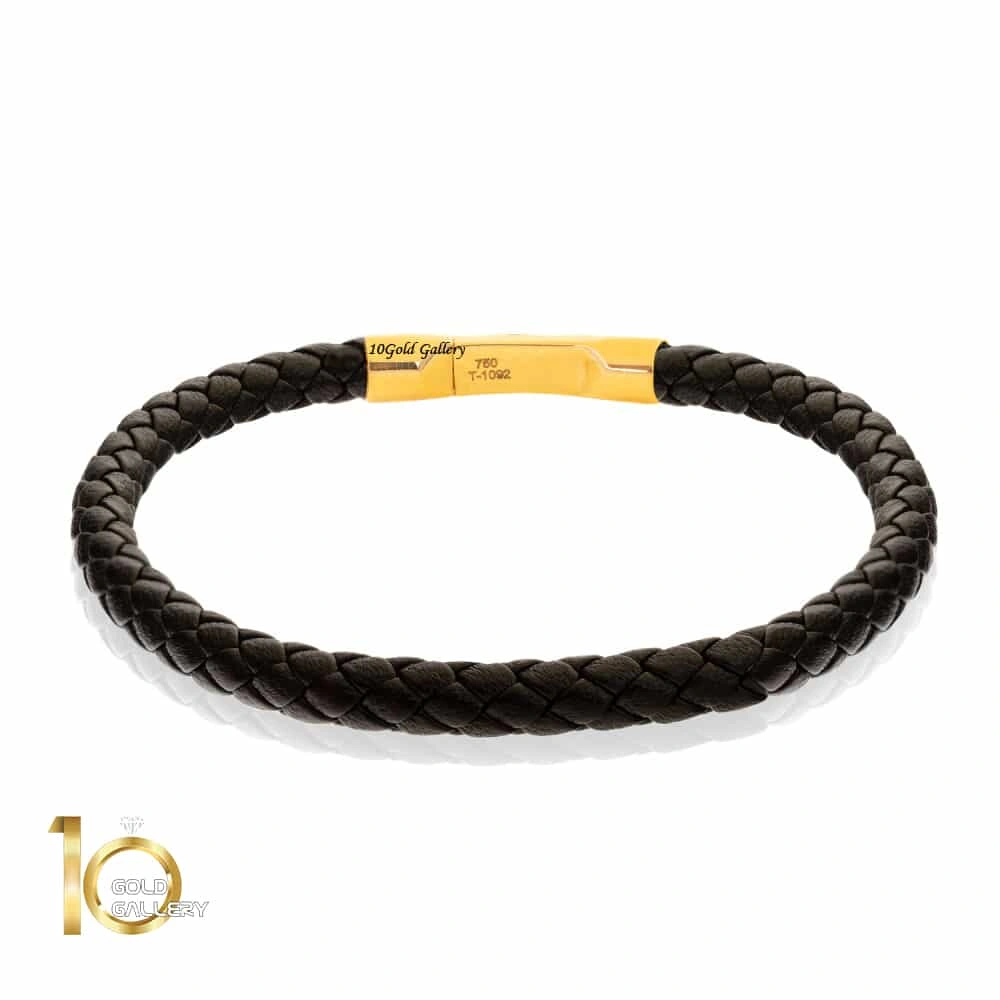 قفل طلا مخصوص چرم سایز 5 کد LO100 قفل طلا مخصوص چرم سایز 5