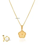 آویز-طلا-طرح-گل