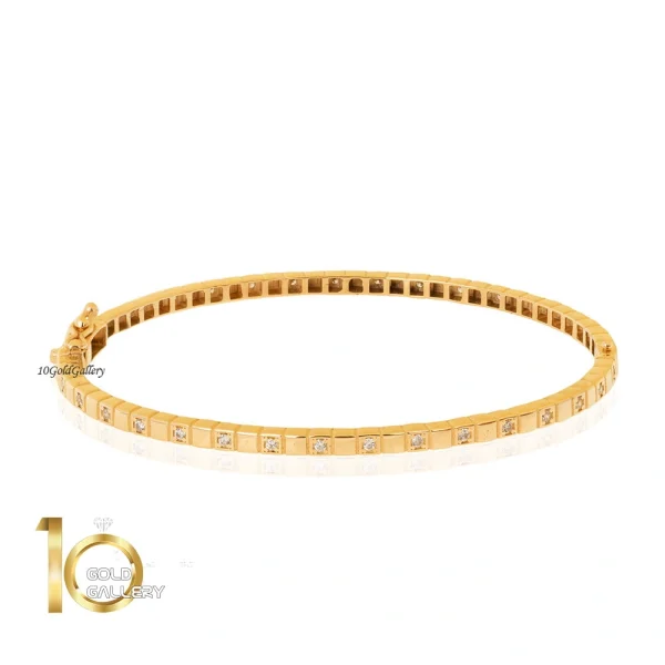 سفیددستبند-النگویی-طرح-شوپارد-تمام-نگین