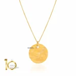 بدون-مدل-گردنبند-طلا-طرح-چیپسی-دایره-ای