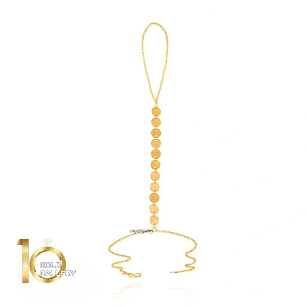 تمیمه-طلا-طرح-پولکی