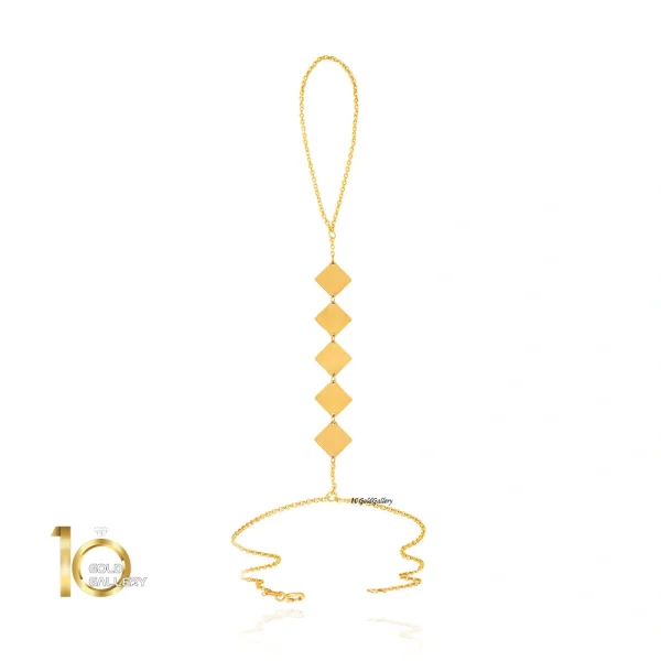 تمیمه-طلا-طرح-لوزی