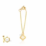 آویز-ساعت-طرح-ونکلیف-با-میناکاری-سفید