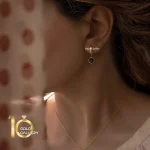 آویز-طلا-طرح-چشم-نظر