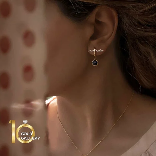 آویز-طلا-طرح-چشم-نظر