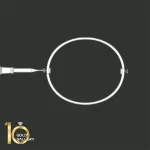 دستبند-النگویی-طلا-طرح-LOVE-کارتیه-پیچی