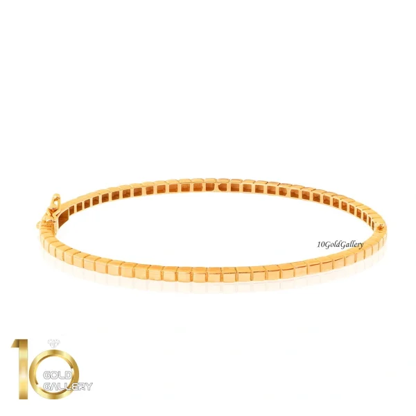 دستبند-النگویی-طلا-طرح-شوپارد-مدل-ساده