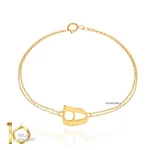 دستبند-طلا-زنانه-طرح-نیمانی