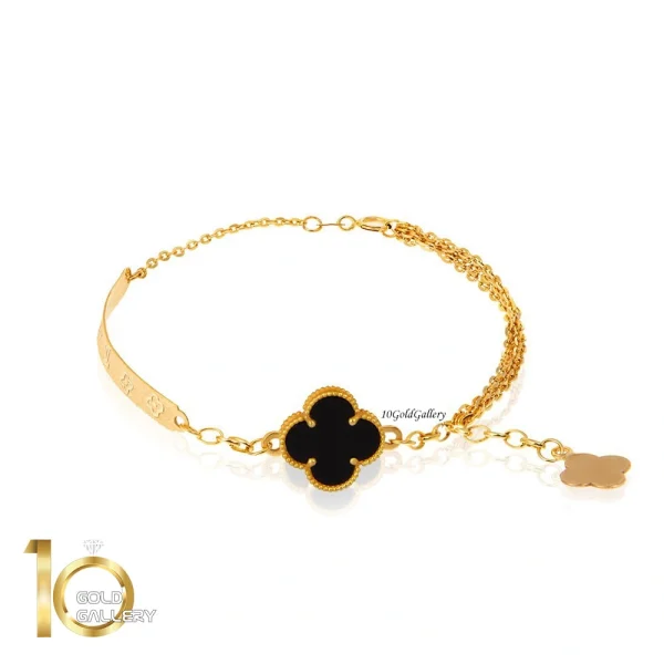 دستبند-طلا-زنانه-طرح-ونکلیف