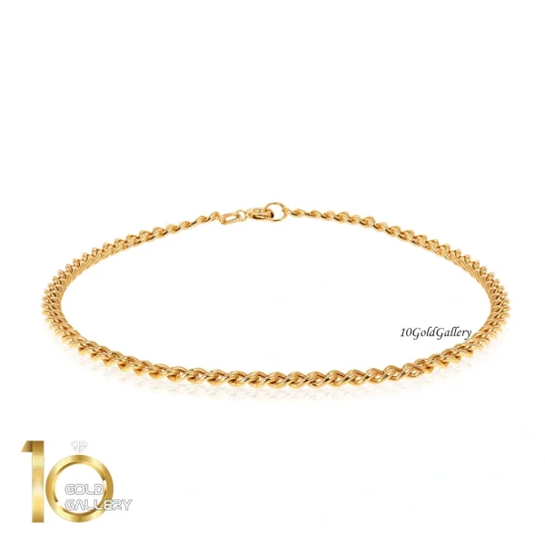 پابند-طلا-طرح-زنجر-کارتیر