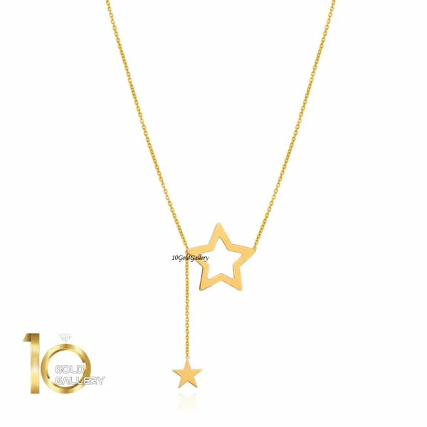 گردنبند-طلا-طرح-ستاره
