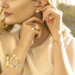 گوشواره طلا طرح ونکلیف