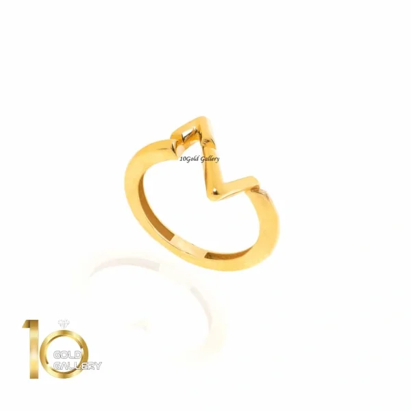 انگشتر طلا طرح LV