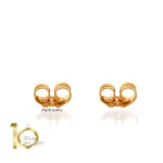 پشت گوشواره طلا